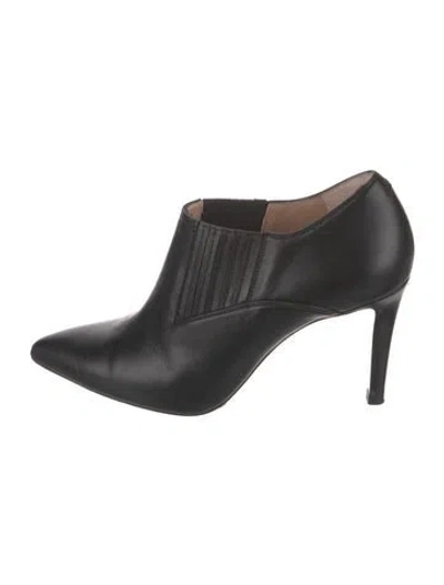 Pre-owned Inez Leather Pumps In Black