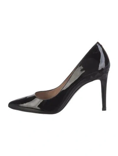 Pre-owned Inez Patent Leather Pumps In Black