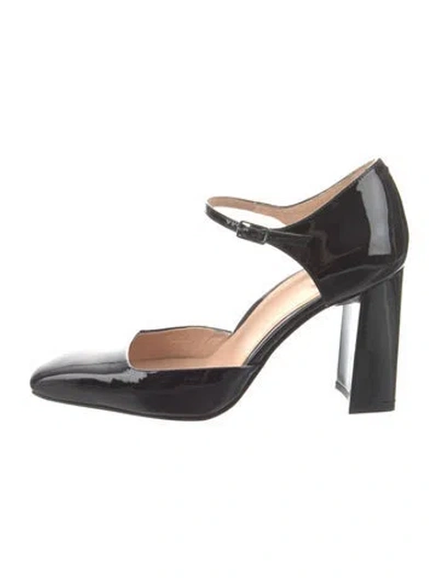 Pre-owned Inez Patent Leather Pumps In Black