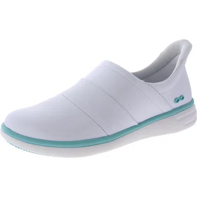 Infinity Breeze Womens Leather Slip On Clogs In Multi