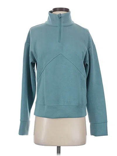 Pre-owned Infinity Fleece Jacket In Teal