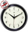 Infinity Instruments Round Wall Clock In Black