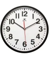Infinity Instruments Round Wall Clock In Black