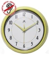 Infinity Instruments Round Wall Clock In Light Yell