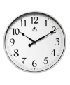 Infinity Instruments Round Wall Clock In Silver