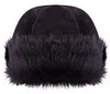 Infinity Leather Black 100% Sheepskin Shearling Leather Toscana Fur Beanie Round Bucket Hat In Black