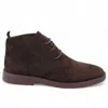 Infinity Leather Men's Tan Premium Desert Style Suede Chukka Boots In Brown