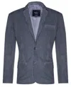 Infinity Leather Mens Blazer Suede Jacket Soft Italian Leather Coat In Grey