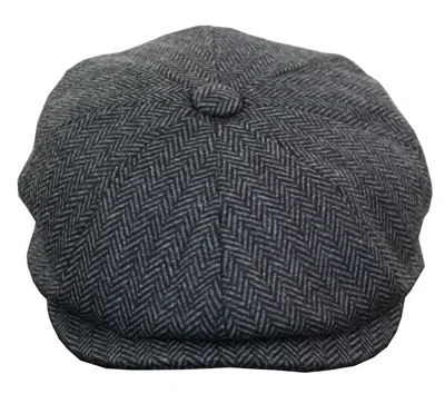 Infinity Leather Mens Peaky Blinders Tweed Gatsby Hat In Pink