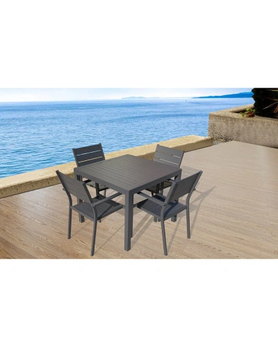 Infinity Sorrento Outdoor Aluminum 5pc Dining Set