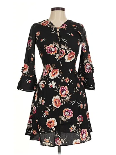 Pre-owned Influence Casual Dress In Black