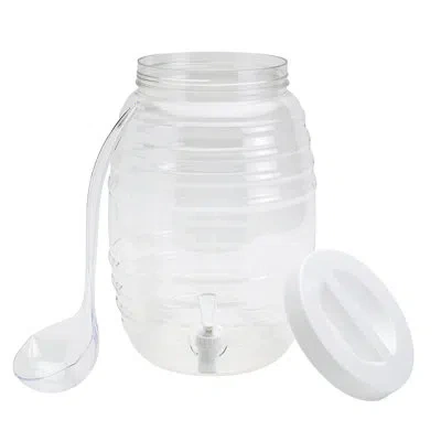 Infuse 10.5l Plastic Jaron Drink Dispenser With Ladle In Clear