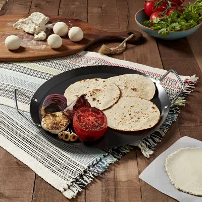 Infuse 13" Round Comal In Black
