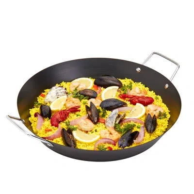 Infuse 15" Paella Pan In Black