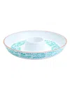 Infuse 16" Melamine Chip And Dip Platter