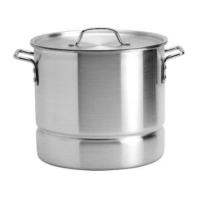 Infuse 20-qt. Large Aluminum Stockpot In Silver
