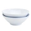 Infuse 2-piece Melamine Nesting Ramen Bowl Set In White