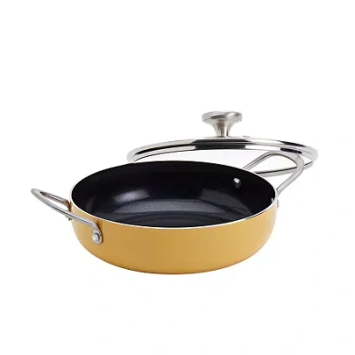 Infuse 3-qt Non-stick Caldero Saute Pan In Yellow