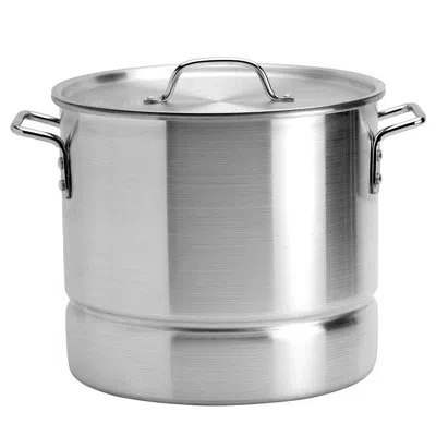 Infuse 3pc Aluminum Steamer Set In Silver