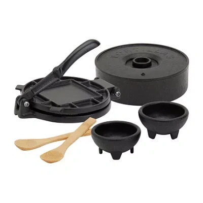 Infuse 6-pc. Tortilla Press Set In Black