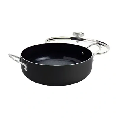 Infuse 6-qt Non-stick Caldero Saute Pan In Black