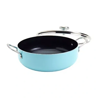 Infuse 6-qt Non-stick Caldero Saute Pan In Blue
