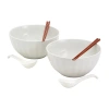 Infuse 8-pc. Ceramic Soup Bowl In White