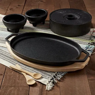 Infuse 8pc Fajita Set In Black