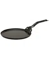 Infuse 9" Round Carbon Steel Comal Griddle In Black
