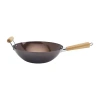 Infuse Carbon Steel 14" Non-stick Wok In Black