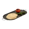 Infuse Carbon Steel 15.75"x7.75" Non-stick Comal Pan In Black