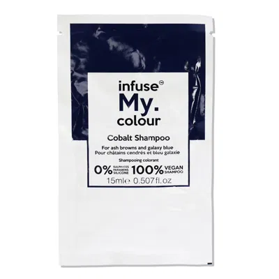 Infuse My Colour Cobalt Shampoo By  For Unisex - 15 ml Shampoo In Transparent