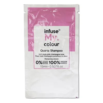 Infuse My Colour Quartz Shampoo By  For Unisex - 15 ml Shampoo In Pink