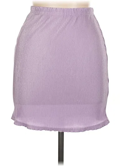Pre-owned Ing Casual Skirt In Purple