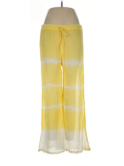 Pre-owned Ingear Casual Pants In Yellow