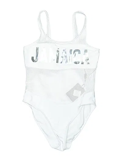 Pre-owned Ingear One Piece Swimsuit In White