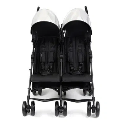 Ingenuity 3dlite Double Convenience Stroller In Black;white