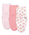 Ingenuity Baby Swaddleme Monogram Collection Rainbow Swaddle In Multi