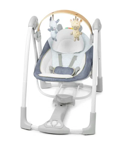 Ingenuity Baby Swing 'n Go Portable Swing In White