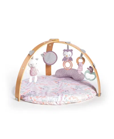 Ingenuity Cozy Spot Baby Reversible Duvet Activity Gym In Pink Multi