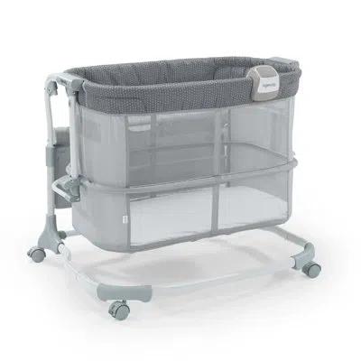 Ingenuity Dream And Grow Bedside Bassinet - Handstitch In White;gray