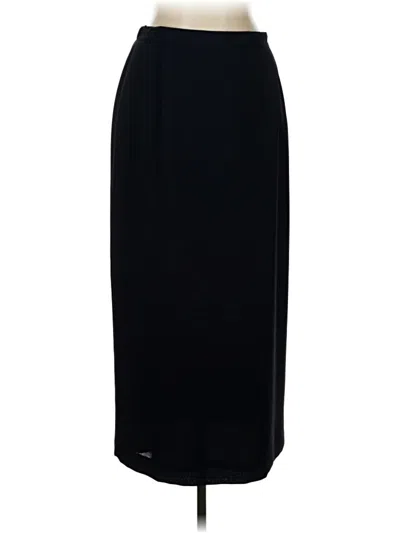 Pre-owned Ingenuity Formal Skirt In Black