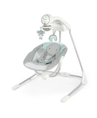 Ingenuity Inlighten 5-speed Baby Swing In Gray