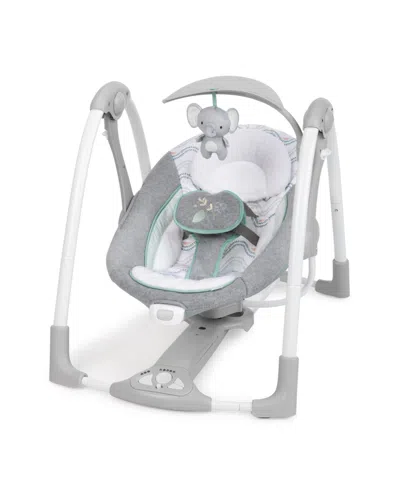 Ingenuity Poweradapt Convertme Swing-2-seat In Gray