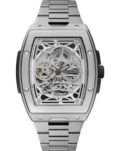 Pre-owned Ingersoll I12310 Mens Watch The Challanger Automatic 42mm 5atm