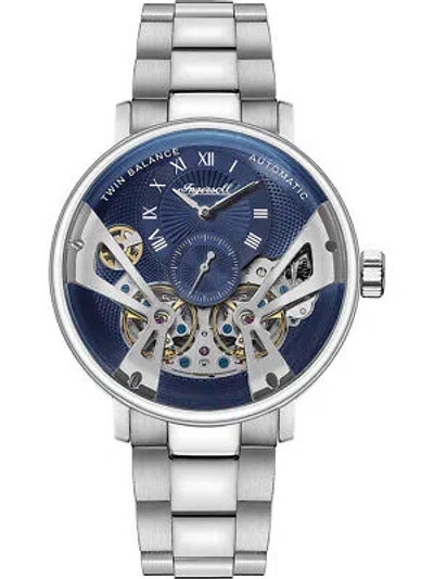 Pre-owned Ingersoll I13104 Mens Watch Tennessee Automatic 45mm 5atm