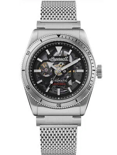 Pre-owned Ingersoll I13903 The Scovill Automatic Mens Watch 43mm 10atm