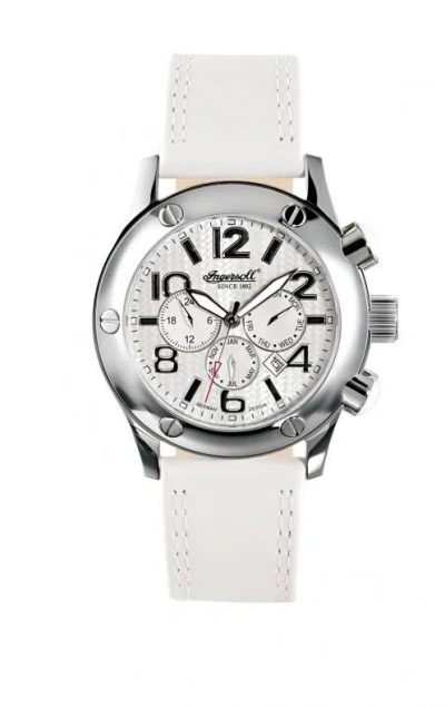 Pre-owned Ingersoll Rand Ingersoll 1892 // Abeline In7304 Wh White Dial Men's Watch- Limited Edition