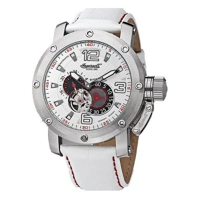 Pre-owned Ingersoll Rand Ingersoll 1892 // In6906wh Bison No.26 White Dial Stainless Men's Watch