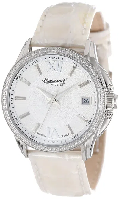 Pre-owned Ingersoll Rand Ingersoll 1892// Piegan In8006wh Calibre 521 Pearl Dial Watch -limited Edition